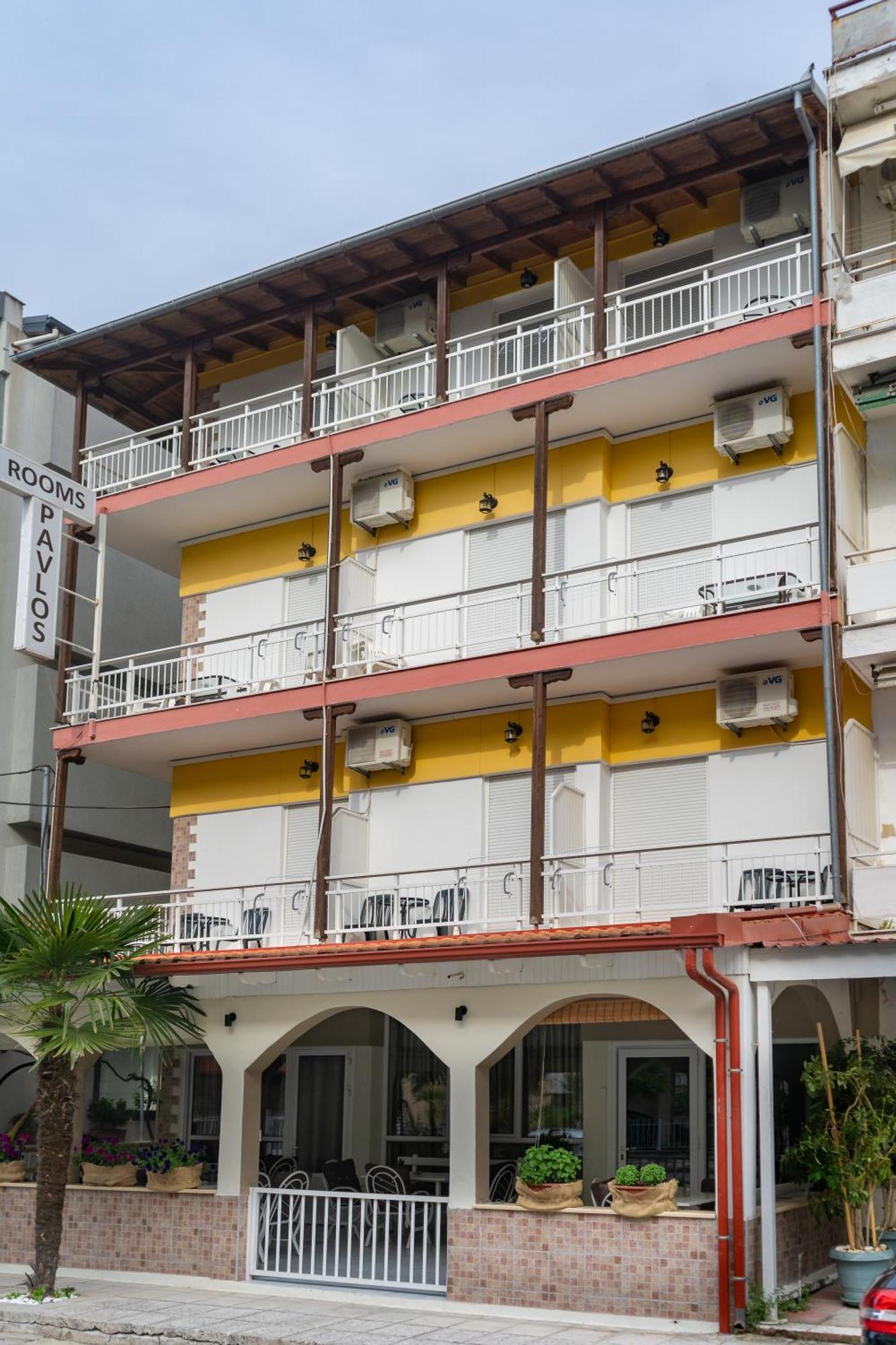Hotel Pavlos Paralía 外观 照片